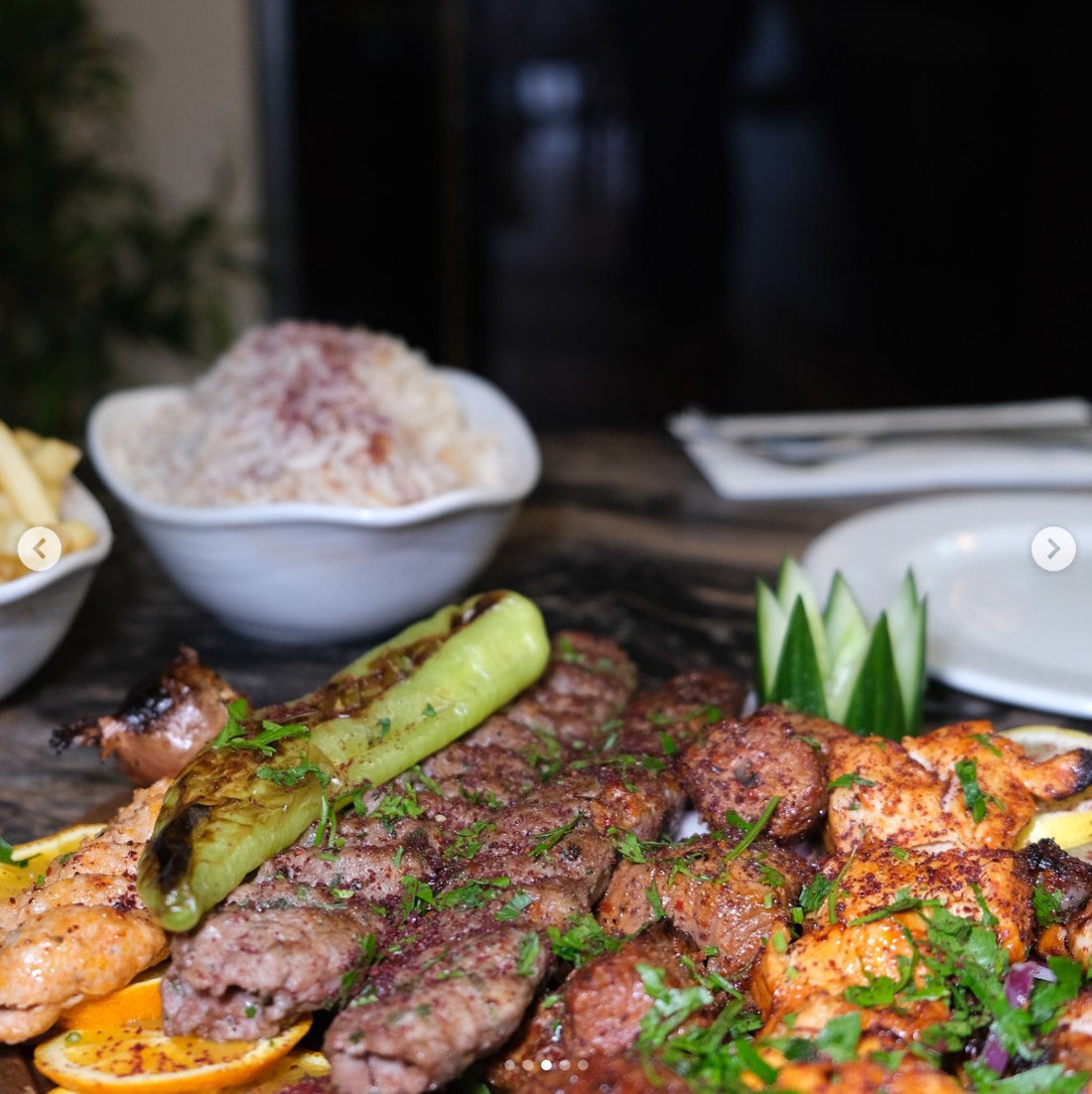 Celebrate Together at Aya Lebanese Restaurant